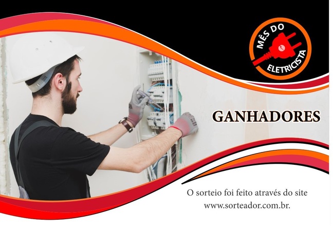 Conheça os Ganhadores da Campanha Mês do Eletricista